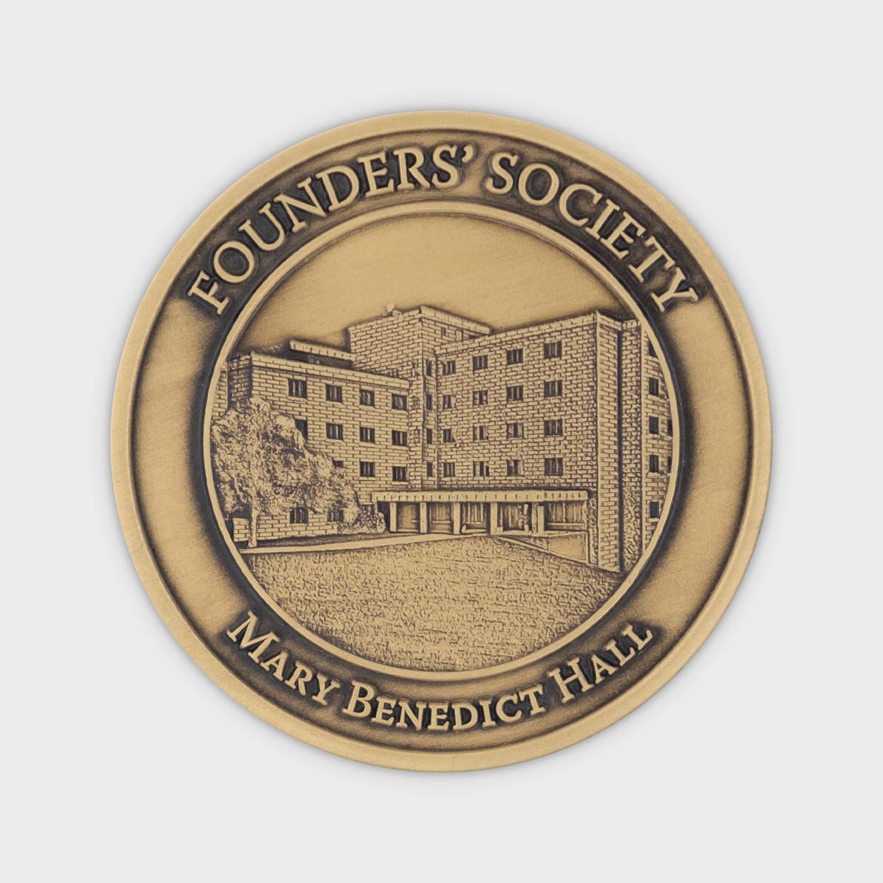 Mary Benedict Hall Coin Obverse