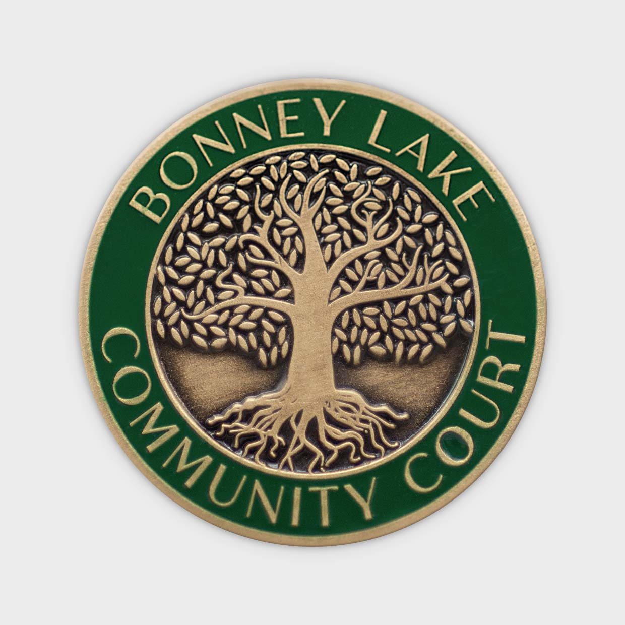 Bonney Lake Community Court Lapel Pin