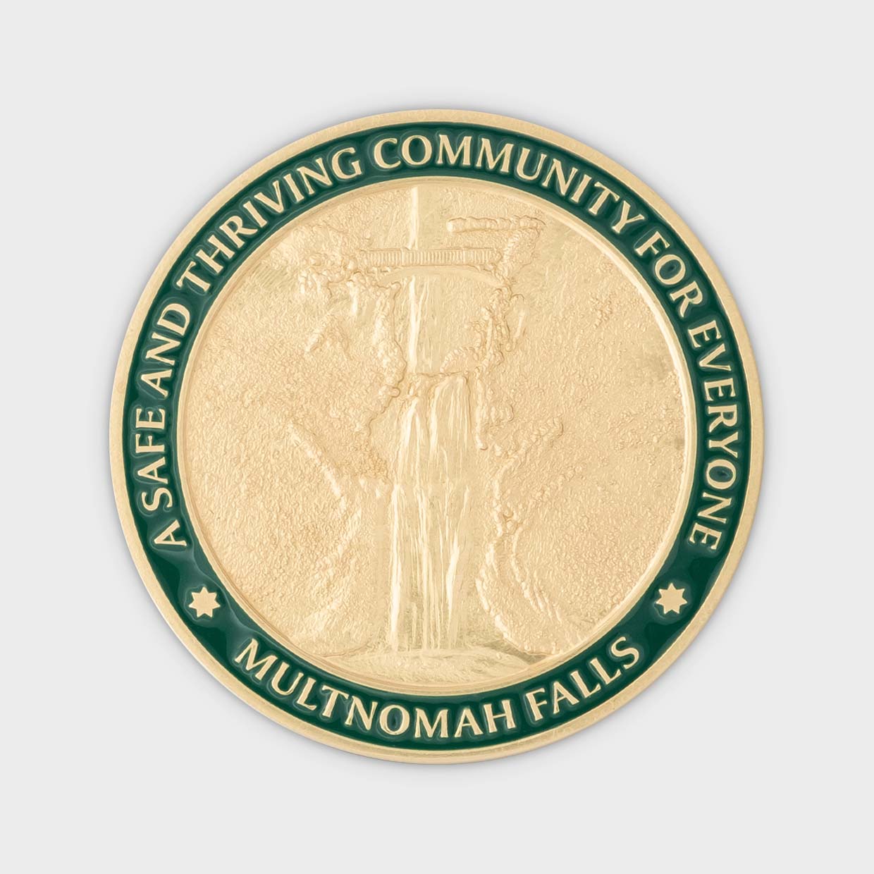 Multnomah County Sheriff's Office Coin Reverse