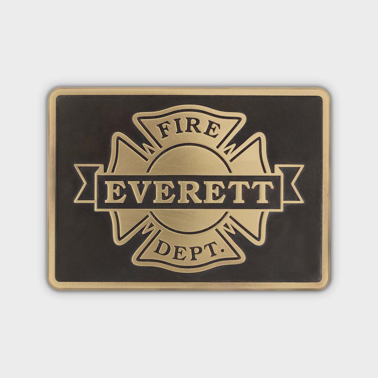 Everett Fire Department Belt Buckle