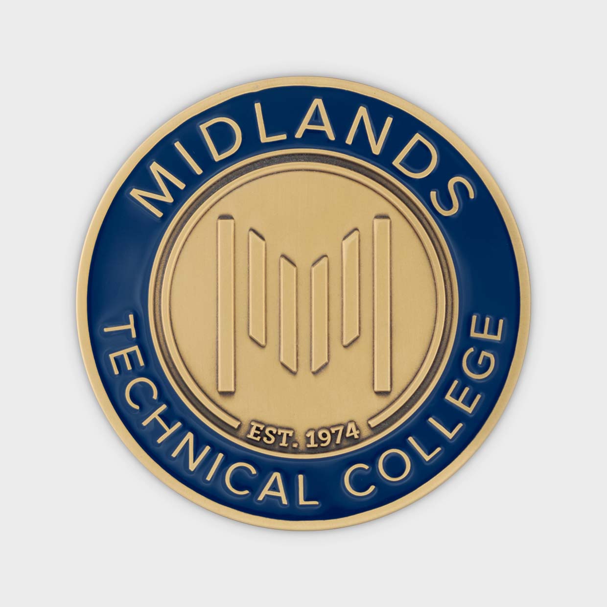 Midlands Technical College Mace Medallion