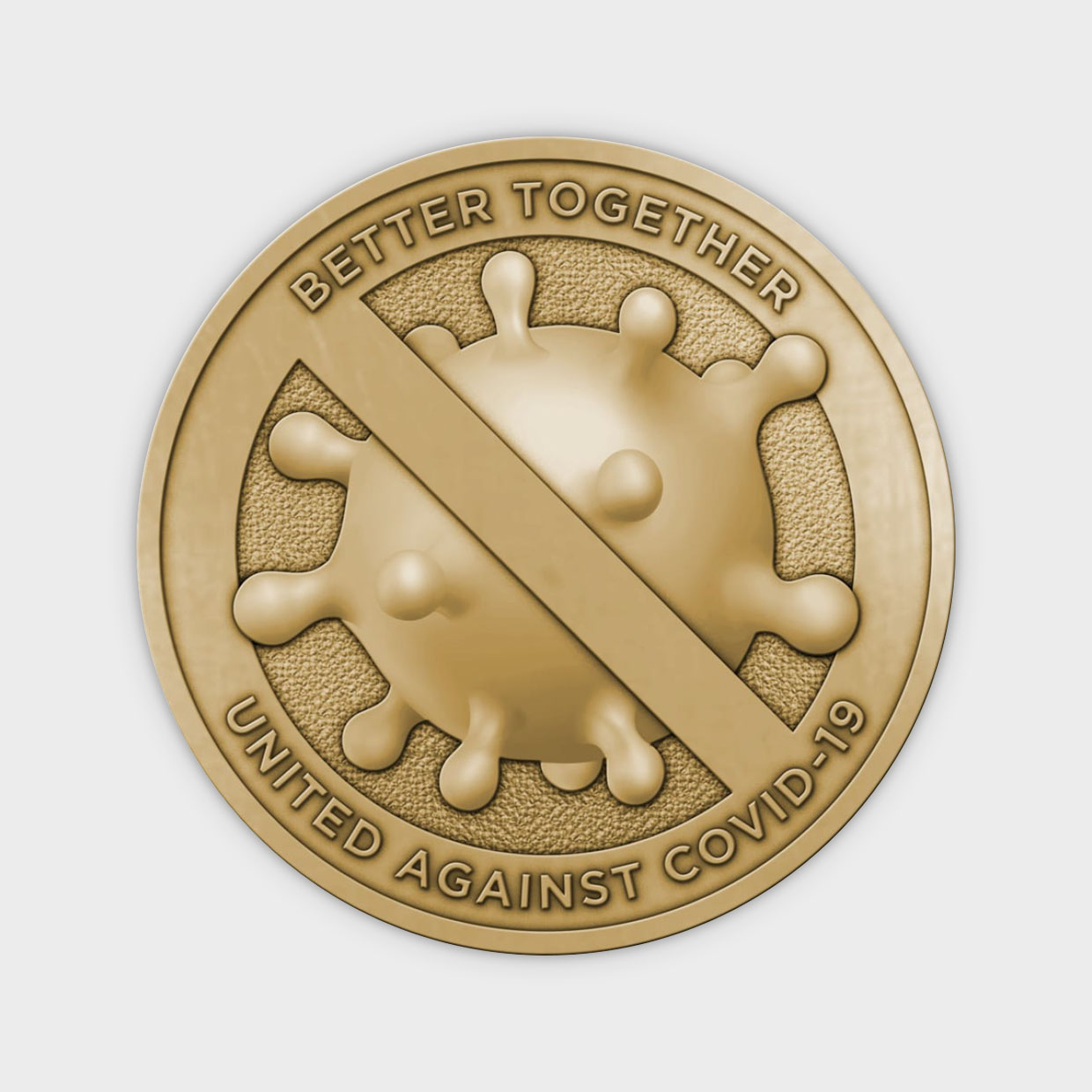 United Against COVID-19 Coin