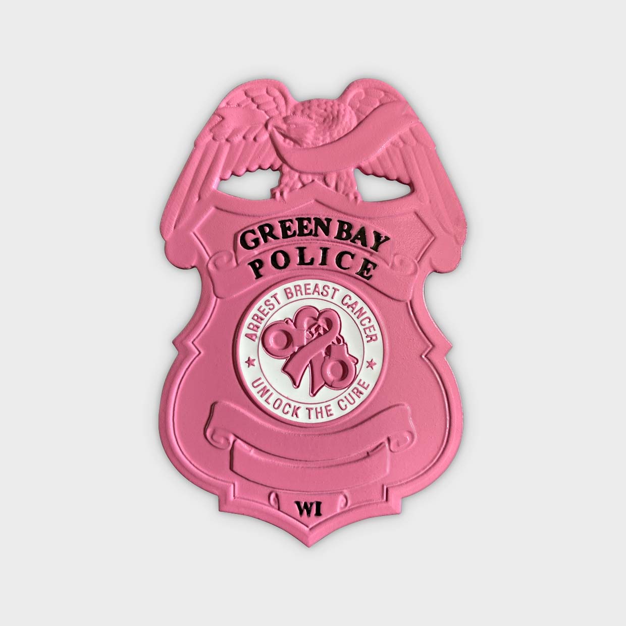 Green Bay Police Breast Cancer Badge