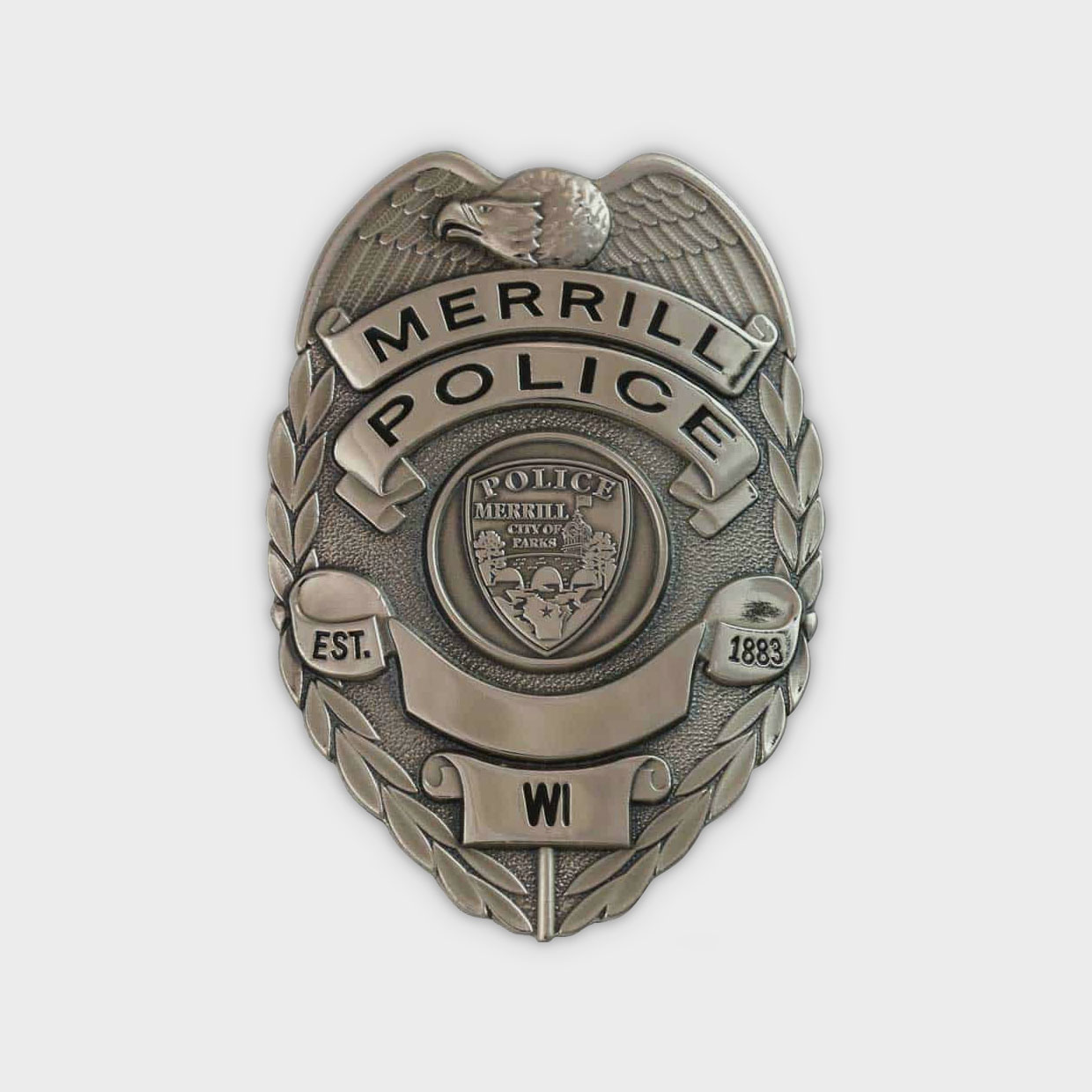 Merrill Police Badge