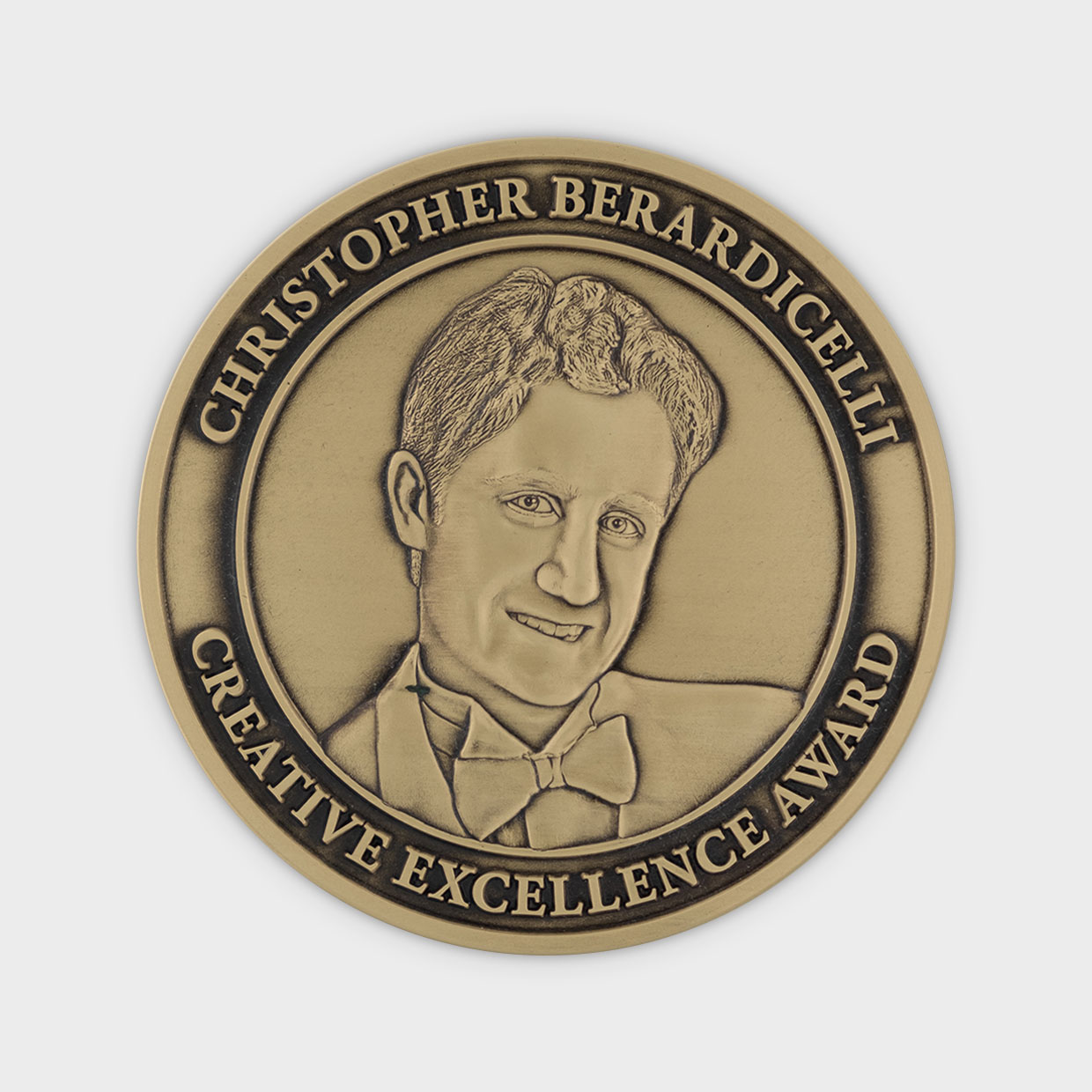 Christopher Berardicelli Creative Excellence Award Obverse