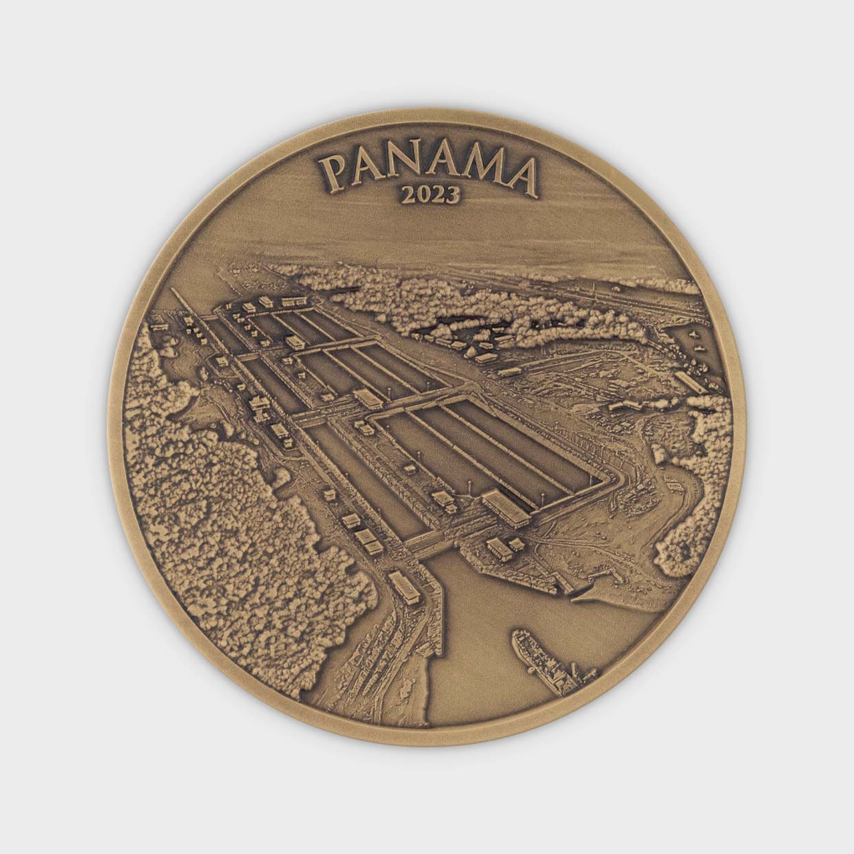 Panama Medallion Obverse