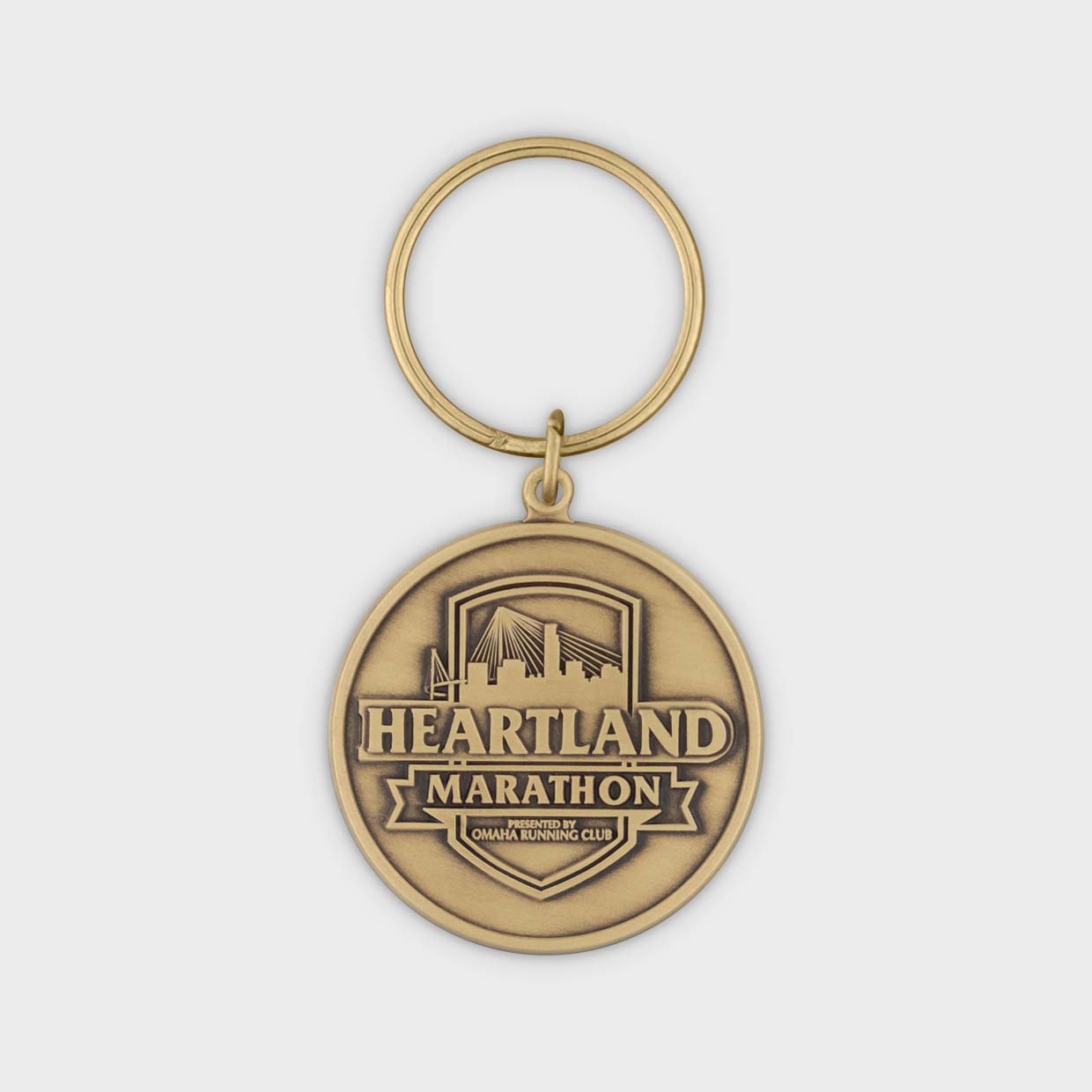 Heartland Marathon 2022 Keytag Obverse