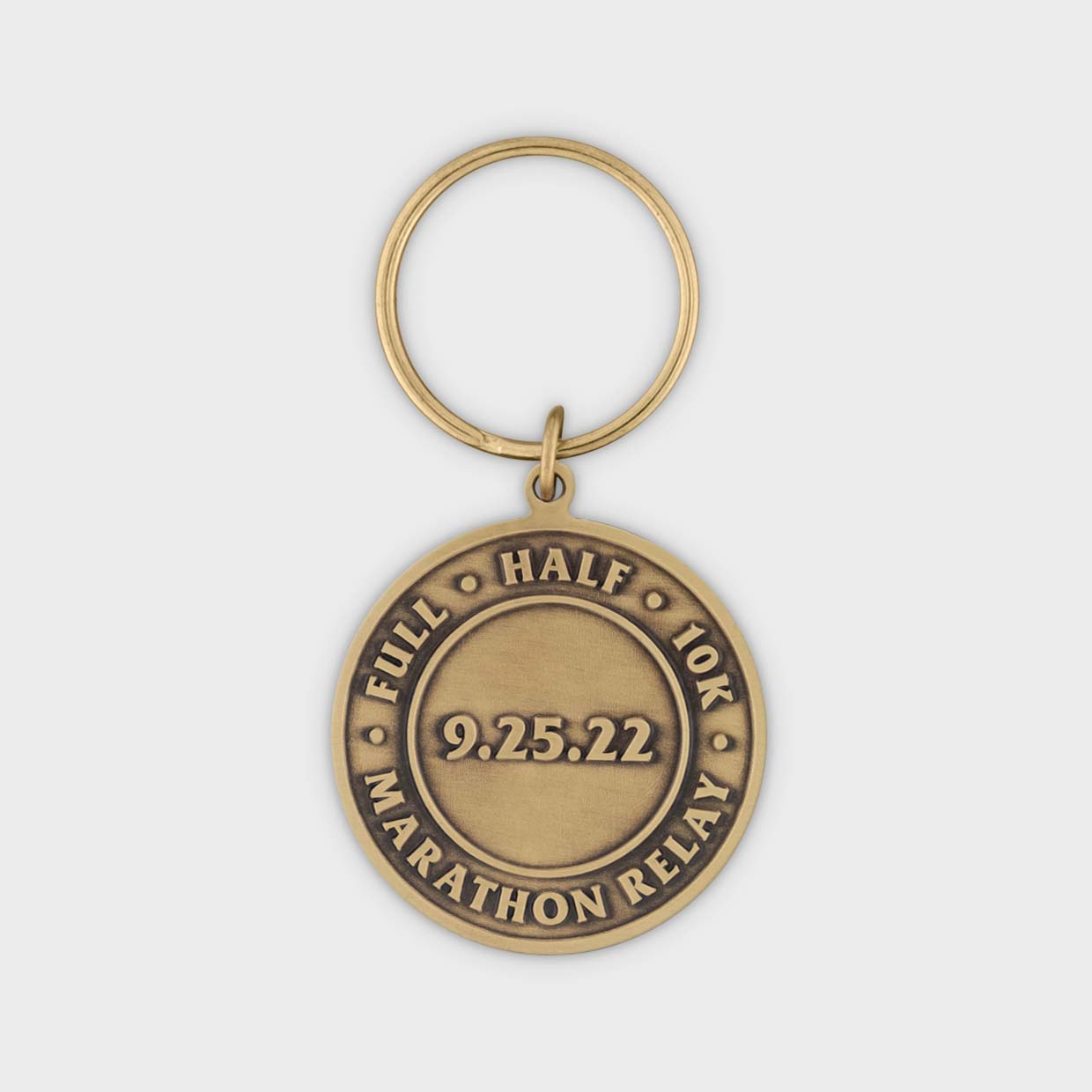 Heartland Marathon 2022 Keytag Reverse