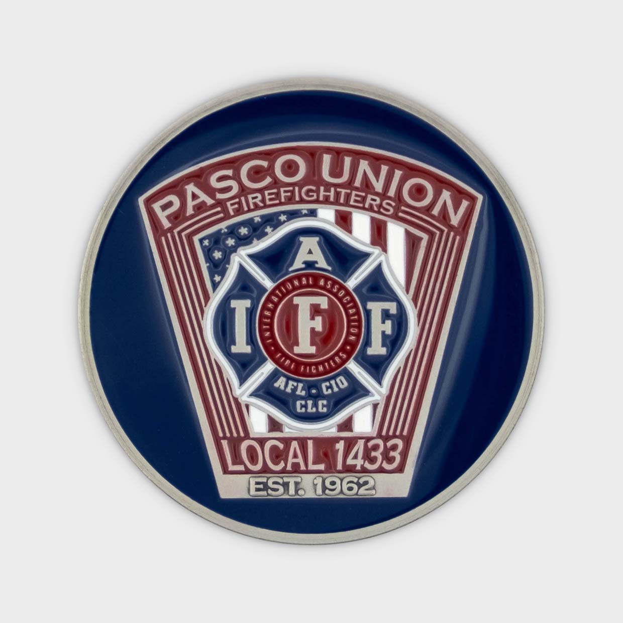 Pasco Fire Coin Obverse