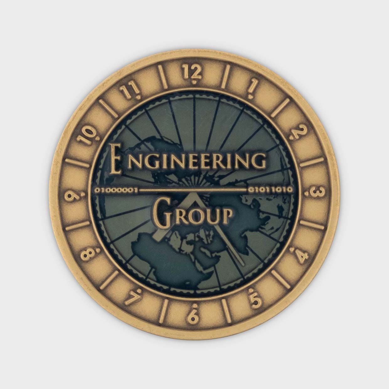 Engineering Group Coin Obverse