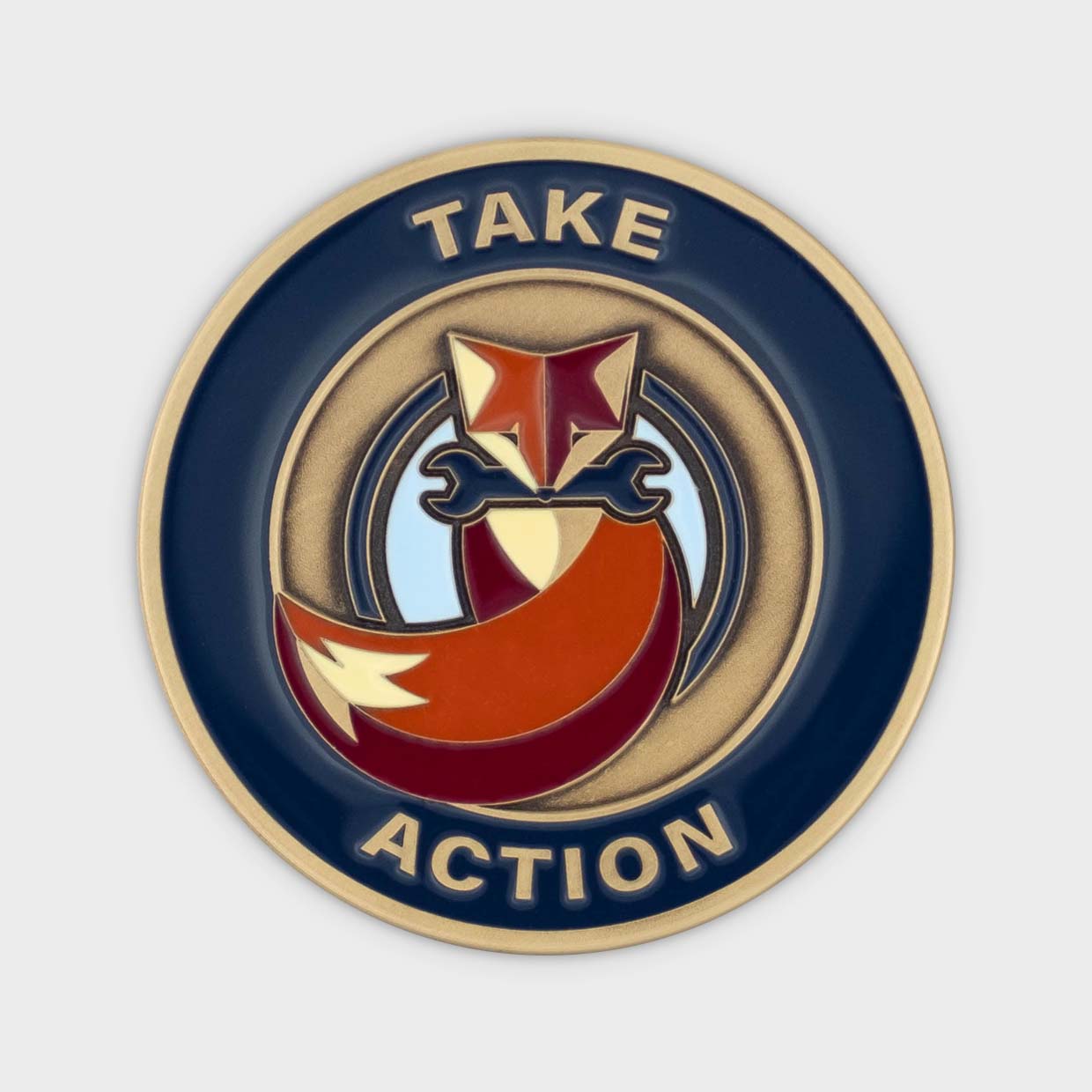 Take Action Coin Obverse