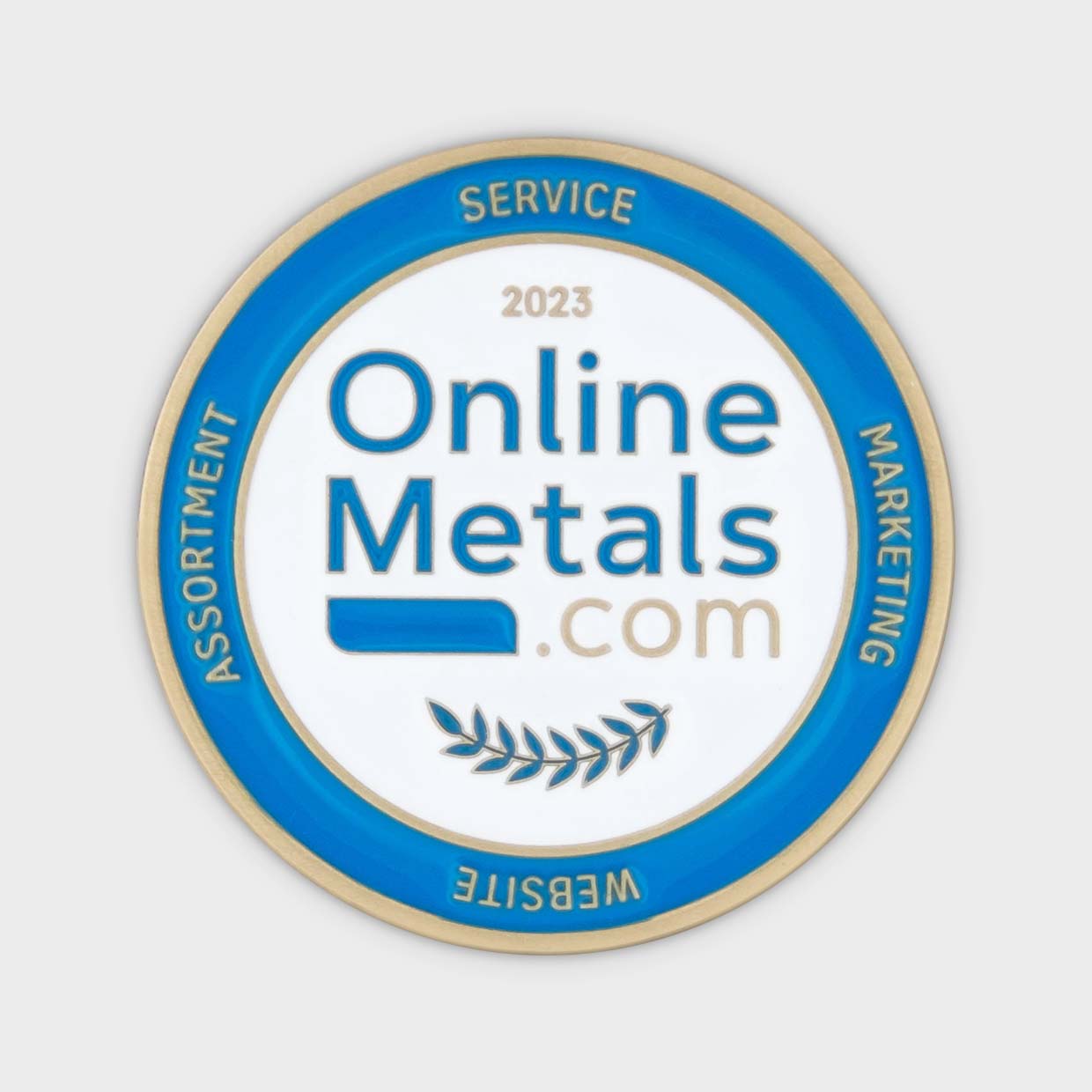 Online Metals Coin Obverse