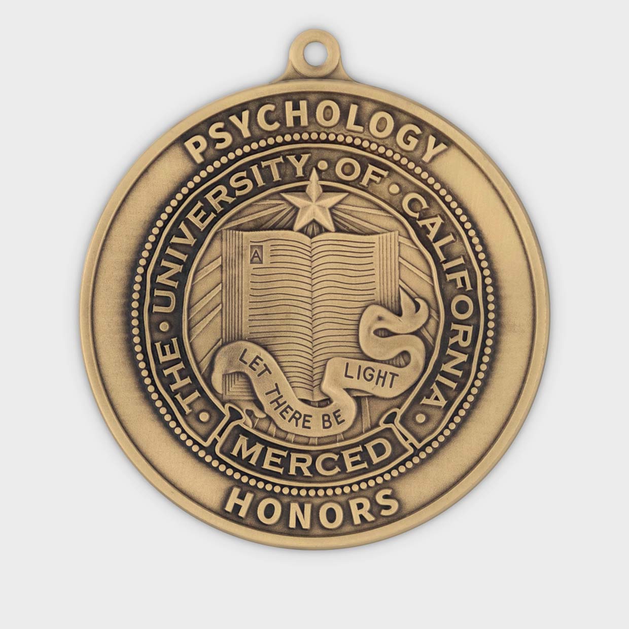 University of California Merced Psychology Honors Medal Obverse