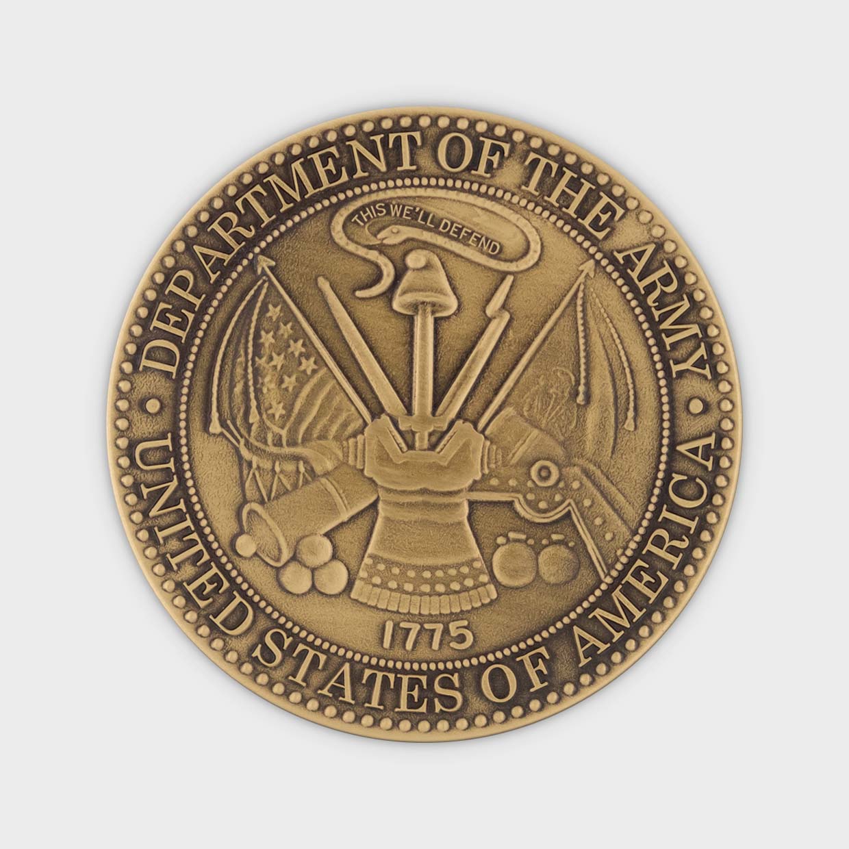 Army Medallion Obverse