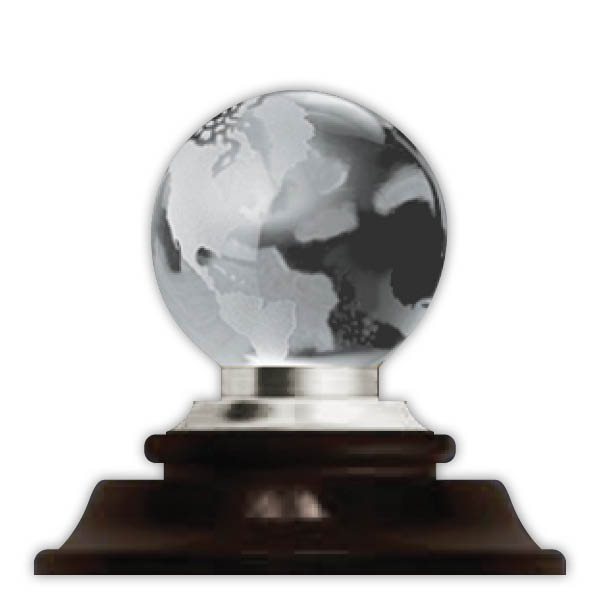 Metal with Globe