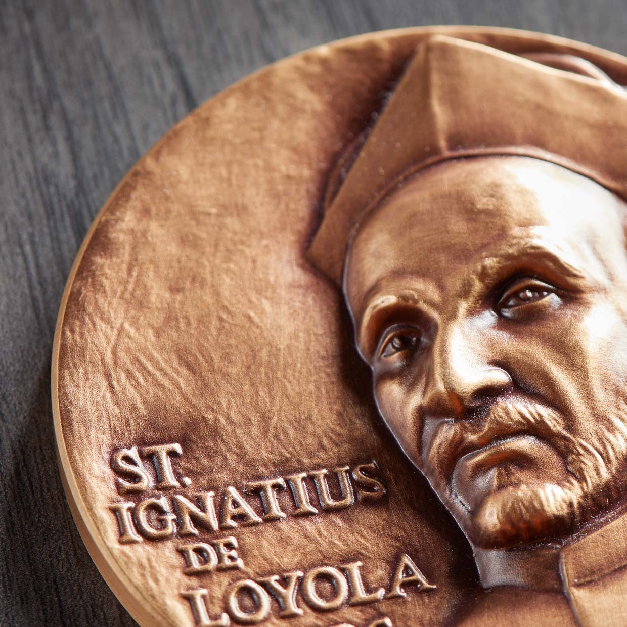St. Ignatius Medallion Detail