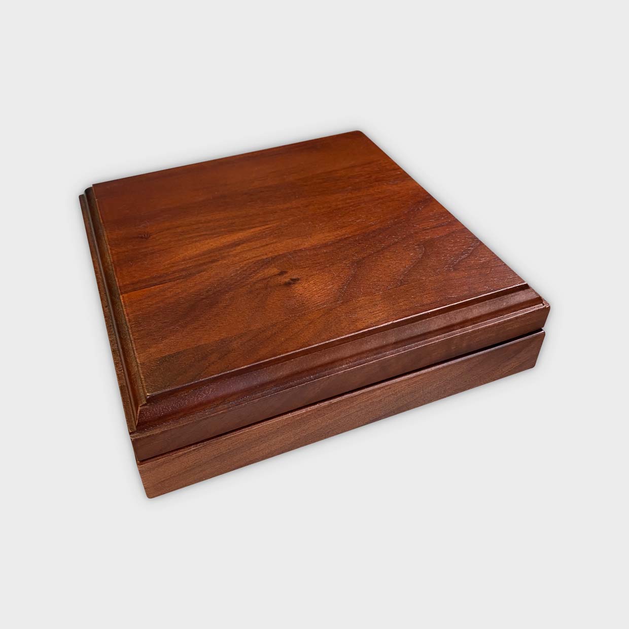 Cherry Stained Wood Box