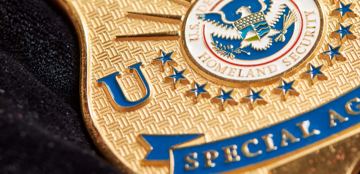 Homeland Security Special Agent Badge