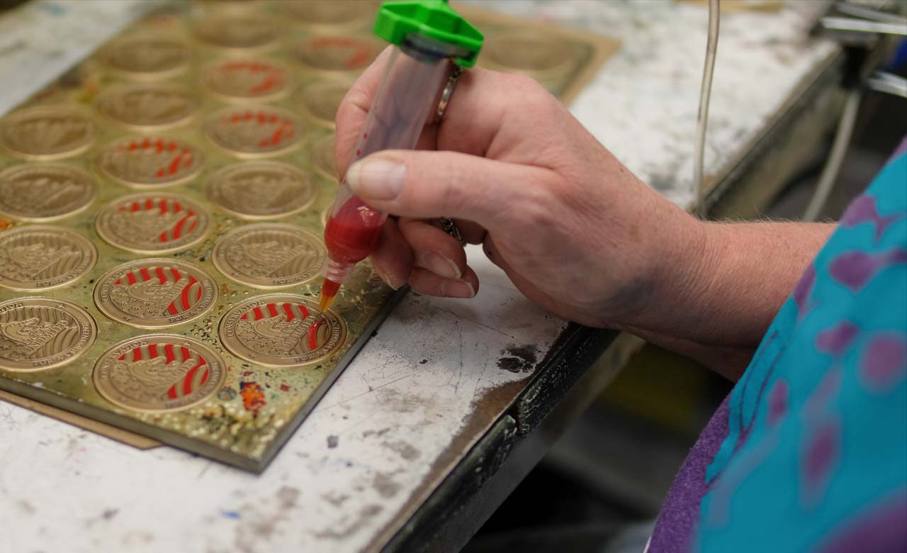 Ducks Enameling