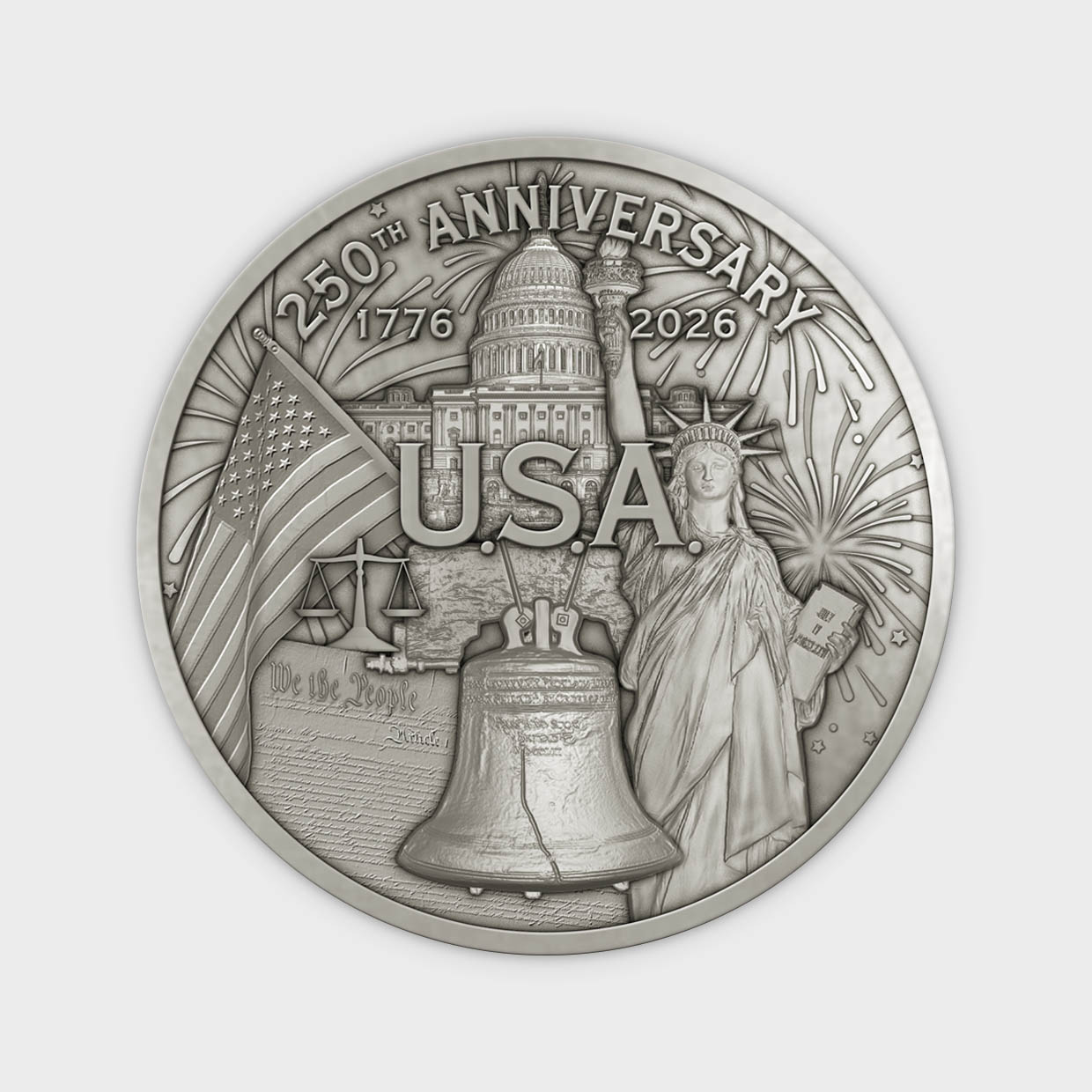 America 250 Liberty Nickel Silver