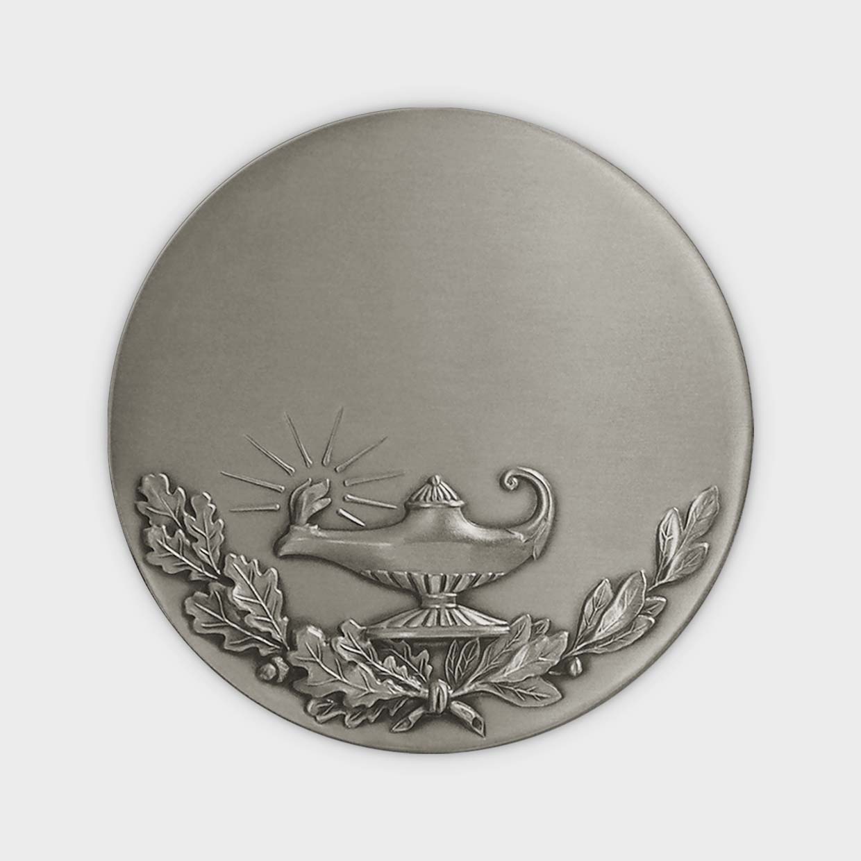 Lamp of Knowledge Nickel Silver