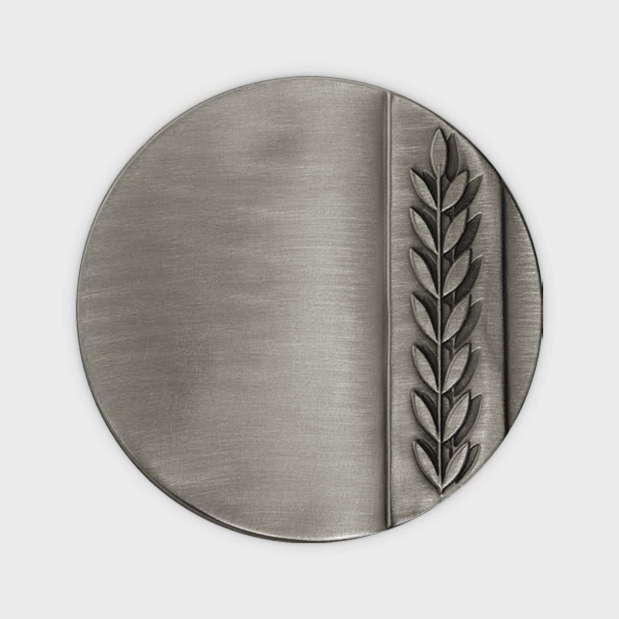 Floral Bookmark Nickel Silver