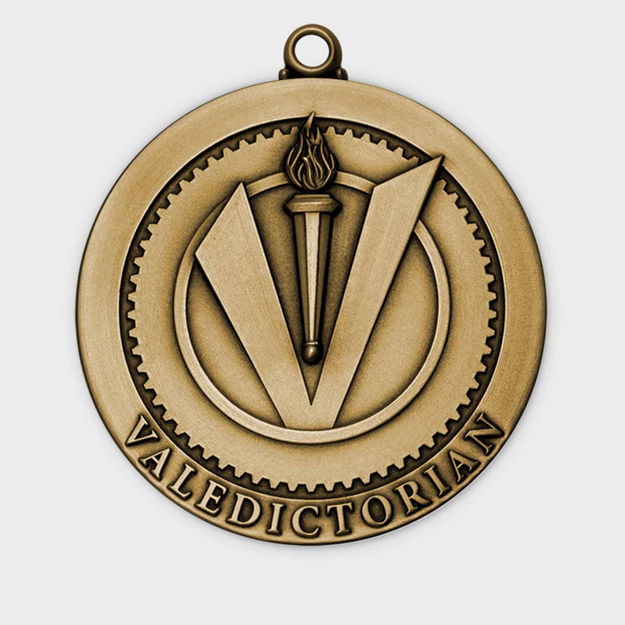 Valedictorian Torch Brass
