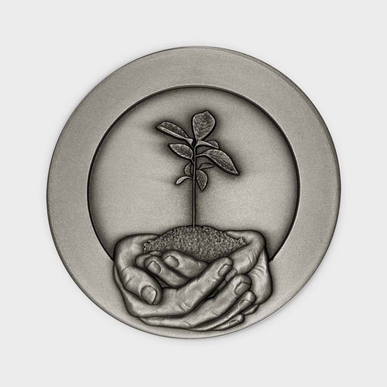Donor Recognition Nickel Silver